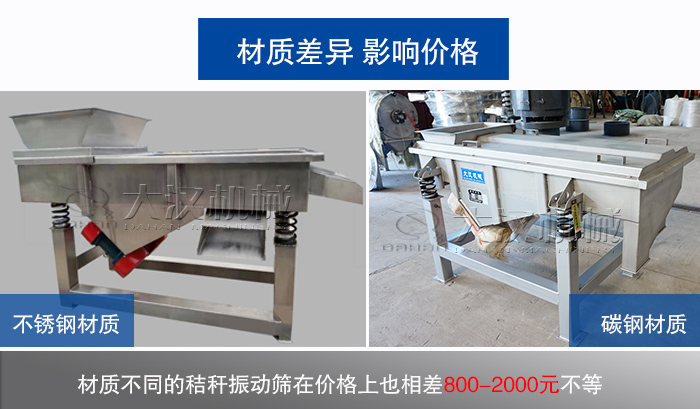 養(yǎng)殖場飼料直線振動(dòng)篩